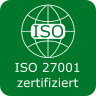 ISO 27001 zertifiziert